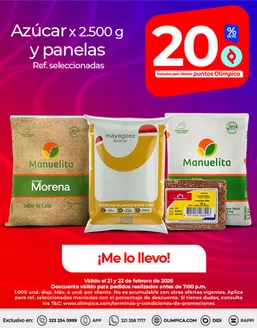 Catálogo Olímpica | Nuestras mejores gangas | 2026-02-21T00:00:00.000Z - 2026-02-22T00:00:00.000Z