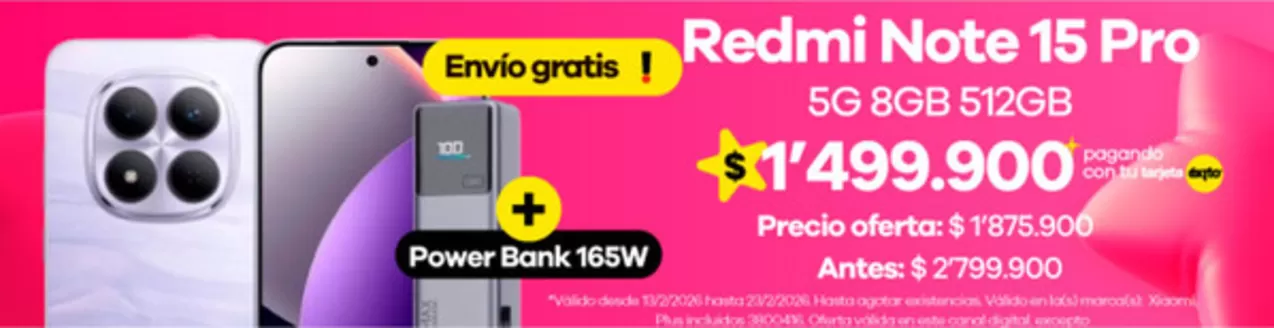 Catálogo Éxito | Nuestras mejores ofertas para ti | 2026-02-13T00:00:00.000Z - 2026-02-23T00:00:00.000Z