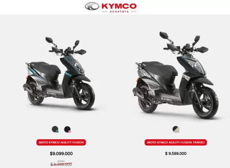 Catálogo Kymco en Cereté | Promociones Maxi Scooters | 2026-02-23T00:00:00.000Z - 2026-03-10T00:00:00.000Z