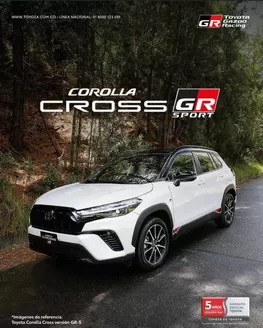 Catálogo Toyota en Cali | Ficha Tecnica Toyota Corolla Cross GR-S 2026 | 2026-02-23T00:00:00.000Z - 2026-09-30T00:00:00.000Z
