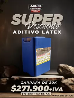 Catálogo ABACOL en Madrid |  Aditivo Látex ABACOL en promoción  | 2026-02-26T00:00:00.000Z - 2026-03-03T00:00:00.000Z