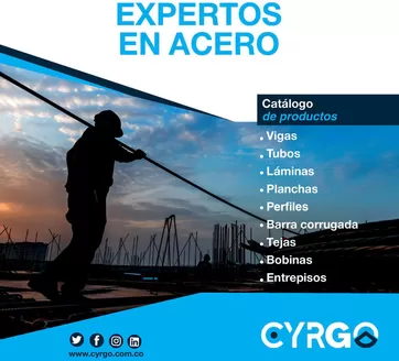 Catálogo Cyrgo en Madrid | Catalogo Cyrgo Expertos en Acero | 2026-02-26T00:00:00.000Z - 2026-06-30T00:00:00.000Z