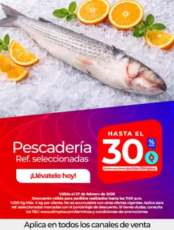 Catálogo Olímpica | Excelente oferta para todos los clientes | 2026-02-27T00:00:00.000Z - 2026-02-27T00:00:00.000Z