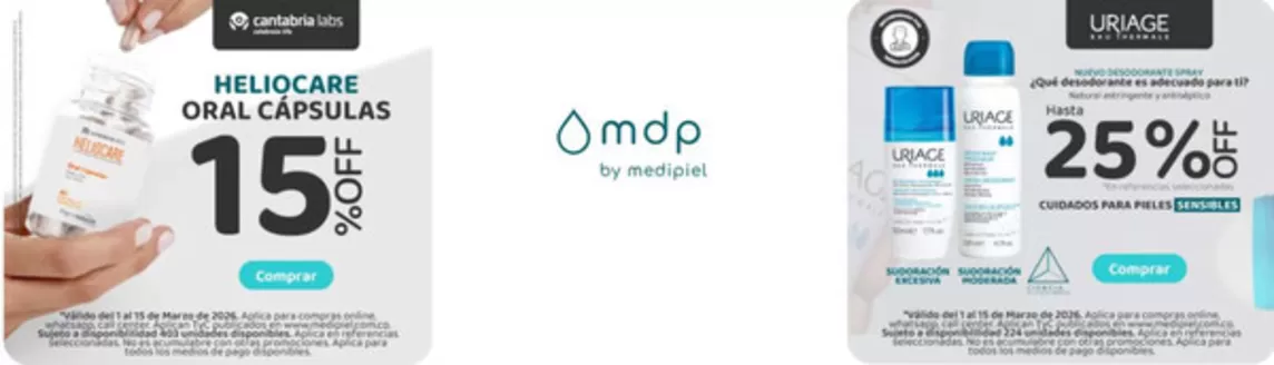 Catálogo MediPiel en Medellín | Ofertas Especiales para tu Piel | 2026-03-03T00:00:00.000Z - 2026-03-31T00:00:00.000Z