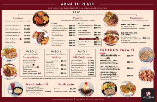 Catálogo La Sevillana en Medellín | Carta Enero Web | 2026-03-03T00:00:00.000Z - 2026-03-17T00:00:00.000Z