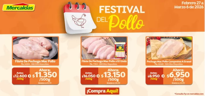 Catálogo Mercaldas en Medellín | Gangas exclusivas | 2026-02-27T00:00:00.000Z - 2026-03-06T00:00:00.000Z