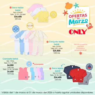 Catálogo Almacenes Only en Chía | Ofertas de Marzo | 2026-03-03T00:00:00.000Z - 2026-03-31T00:00:00.000Z