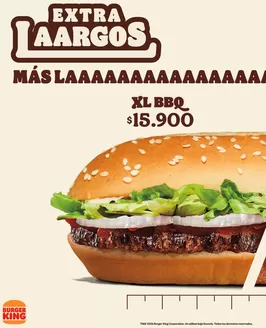 Catálogo Burger King en Palmira | Nuestros Extra Largos, Nuestro menú Rinde Kingcena es tan flexible como tu dinero | 2026-03-06T00:00:00.000Z - 2026-04-30T00:00:00.000Z