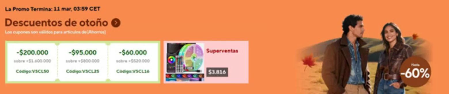 Catálogo Ali Express en Bello | Descuentos de Otono hasta 60% DCTO | 2026-03-09T00:00:00.000Z - 2026-03-11T00:00:00.000Z