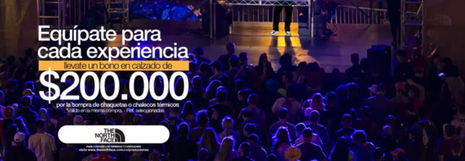 Catálogo The North Face | Promocion, Descuentos hasta 40% OFF | 2026-03-10T00:00:00.000Z - 2026-03-20T00:00:00.000Z