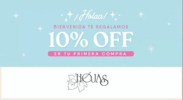 Catálogo Hojas | 10% de Dcto en tu primera compra | 2026-03-10T00:00:00.000Z - 2026-03-31T00:00:00.000Z