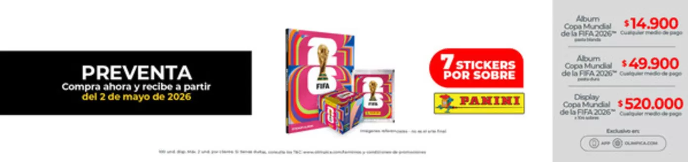 Catálogo Olímpica en Chía | Grandes descuentos en productos seleccionados | 2026-03-12T00:00:00.000Z - 2026-03-26T00:00:00.000Z