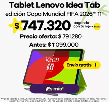 Catálogo Éxito en San Jerónimo | Gran variedad de ofertas | 2026-03-05T00:00:00.000Z - 2026-03-19T00:00:00.000Z
