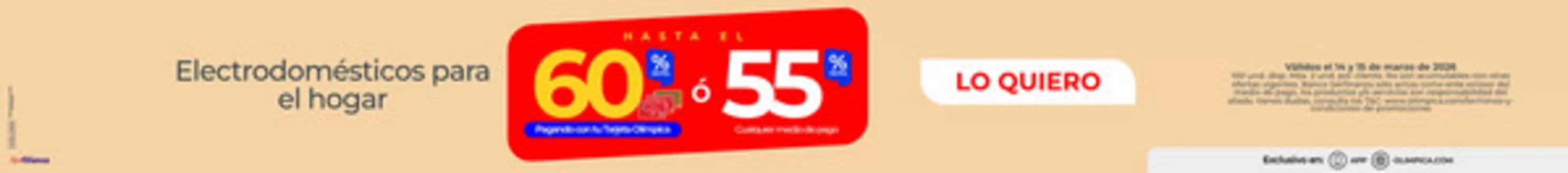 Catálogo Olímpica en Chía | Excelente oferta para todos los clientes | 2026-03-14T00:00:00.000Z - 2026-03-15T00:00:00.000Z