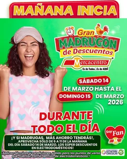 Catálogo MercaCentro en Chía | Ofertas y gangas exclusivas | 2026-03-14T00:00:00.000Z - 2026-03-15T00:00:00.000Z