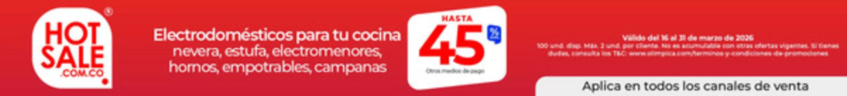 Catálogo Olímpica en Girón | Promociones actuales | 2026-03-16T00:00:00.000Z - 2026-03-31T00:00:00.000Z