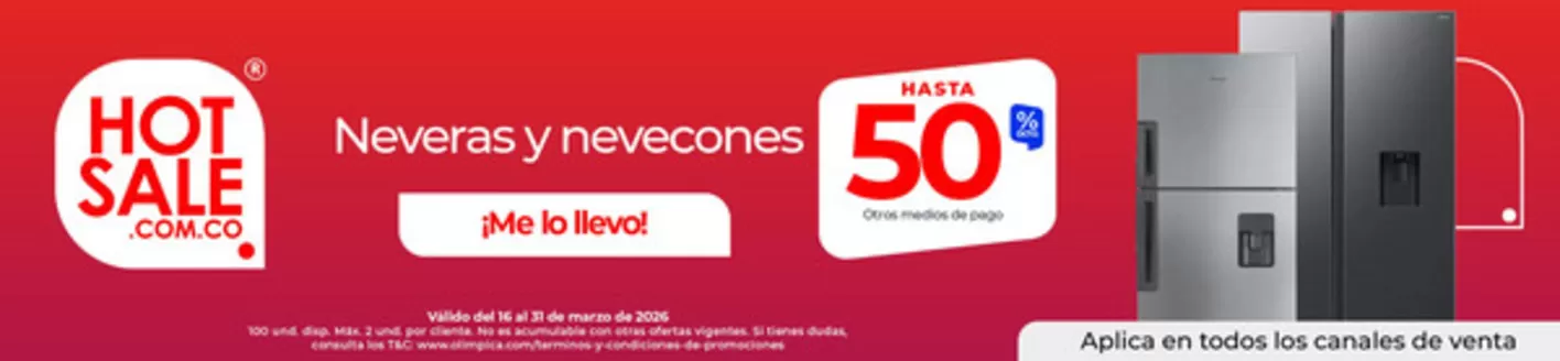 Catálogo Olímpica en Girón | Ofertas y promociones actuales | 2026-03-16T00:00:00.000Z - 2026-03-31T00:00:00.000Z