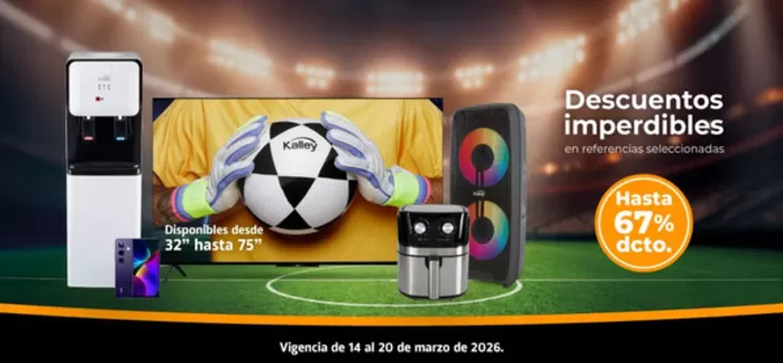 Catálogo Kalley en Curumaní | Ofertas Kalley | 2026-03-14T00:00:00.000Z - 2026-03-20T00:00:00.000Z
