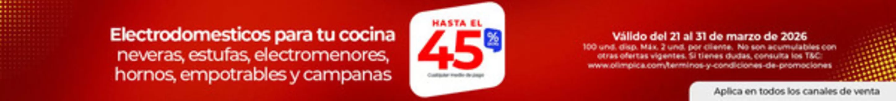 Catálogo Olímpica en Soacha | Nuestras mejores ofertas para ti | 2026-03-21T00:00:00.000Z - 2026-03-31T00:00:00.000Z