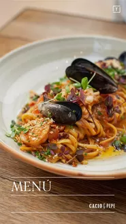 Catálogo Cacio Y Pepe en Lebrija | Menu Cacio Y Pepe | 2026-03-26T00:00:00.000Z - 2026-04-30T00:00:00.000Z