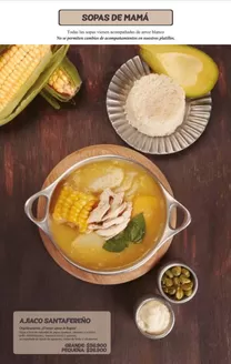 Catálogo Sopas y Postres en Bogotá | Menú Sopas de Mamá | 2026-03-27T00:00:00.000Z - 2026-04-30T00:00:00.000Z