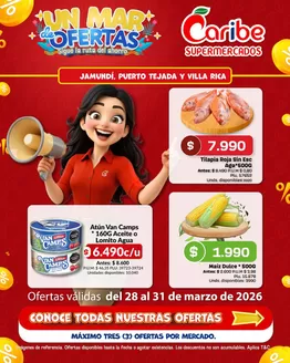 Catálogo Caribe Supermercados en Soacha | Ofertas Caribe Supermercados | 2026-03-28T00:00:00.000Z - 2026-03-31T00:00:00.000Z