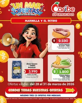 Catálogo Caribe Supermercados en Soacha | Ofertas y promociones actuales | 2026-03-28T00:00:00.000Z - 2026-03-31T00:00:00.000Z