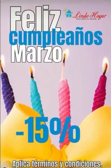 Catálogo Lindo Hogar | Aprovecha -15% OFF | 2026-03-30T00:00:00.000Z - 2026-03-31T00:00:00.000Z