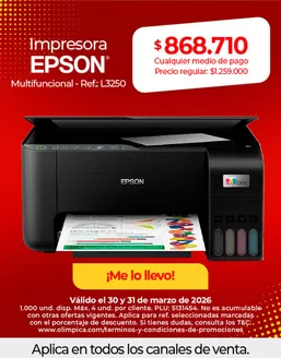 Catálogo Olímpica | Nuevas ofertas para descubrir | 2026-03-30T00:00:00.000Z - 2026-03-31T00:00:00.000Z