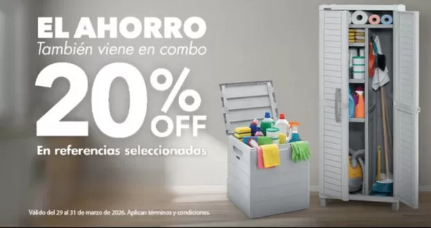 Catálogo Rimax | 20% OFF El Ahorro También viene en combo | 2026-03-30T00:00:00.000Z - 2026-03-31T00:00:00.000Z