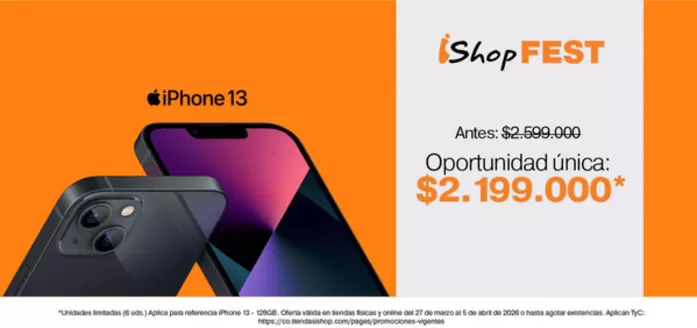 Catálogo Ishop | Ishop Fest | 2026-03-30T00:00:00.000Z - 2026-04-05T00:00:00.000Z