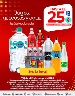 Catálogo Olímpica | Grandes descuentos en productos seleccionados | 2026-03-31T00:00:00.000Z - 2026-03-31T00:00:00.000Z