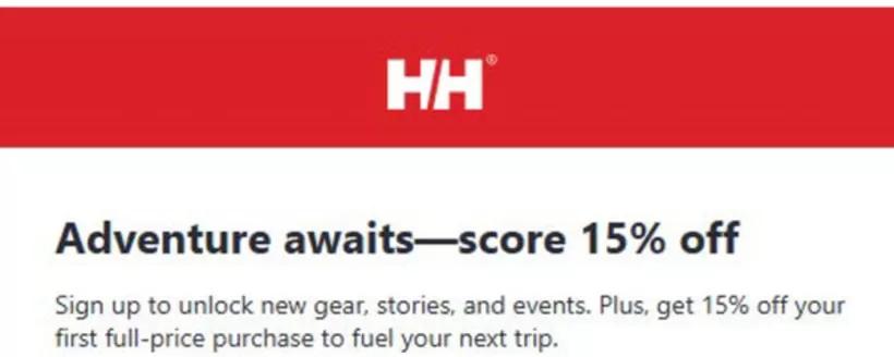 Catálogo Helly Hansen | 15% OFF en tu primera compra | 2026-03-31T00:00:00.000Z - 2026-05-31T00:00:00.000Z