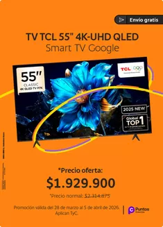 Catálogo Bancolombia en Girón | Ofertas principales para todos los cazadores de gangas | 2026-03-28T00:00:00.000Z - 2026-04-05T00:00:00.000Z