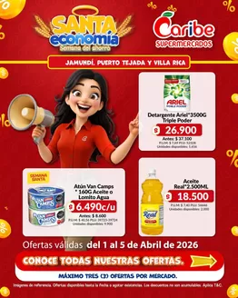 Catálogo Caribe Supermercados en Madrid | Ofertas Caribe Supermercados | 2026-04-01T00:00:00.000Z - 2026-04-05T00:00:00.000Z