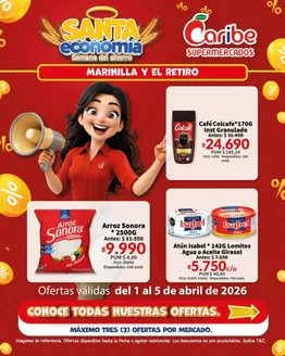 Catálogo Caribe Supermercados en Madrid | Promociones actuales | 2026-04-01T00:00:00.000Z - 2026-04-05T00:00:00.000Z