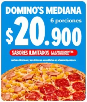 Catálogo Domino's Pizza en Montenegro | Ofertas Especiales | 2026-04-01T00:00:00.000Z - 2026-05-31T00:00:00.000Z
