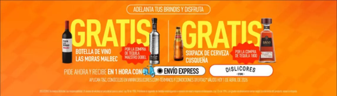 Catálogo Dislicores en Girardot | Ofertas del Mes | 2026-04-02T00:00:00.000Z - 2026-04-30T00:00:00.000Z