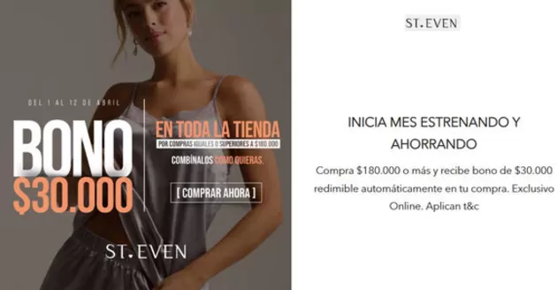 Catálogo St. Even en Villa del Rosario | Bono $30.000 | 2026-04-02T00:00:00.000Z - 2026-04-12T00:00:00.000Z