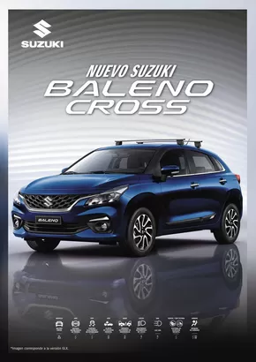 Catálogo Suzuki en Santa Marta | Nuevo-Baleno Cross | 2024-07-16T00:00:00.000Z - 2025-07-16T00:00:00.000Z
