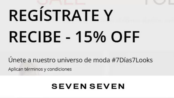 Catálogo Seven Seven en Cajicá | 15%Dcto en primera compra con el cupón REGISTRO77 | 2026-04-03T00:00:00.000Z - 2026-04-30T00:00:00.000Z