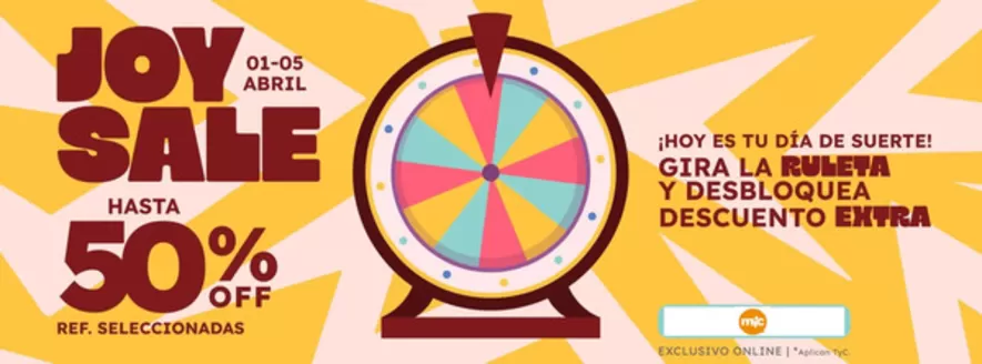 Catálogo Mickids en Popayán | Hasta 50% OFF | 2026-04-03T00:00:00.000Z - 2026-04-05T00:00:00.000Z