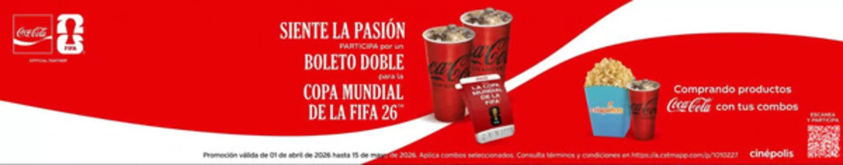 Catálogo Cinépolis | Ofertas | 2026-04-03T00:00:00.000Z - 2026-05-15T00:00:00.000Z