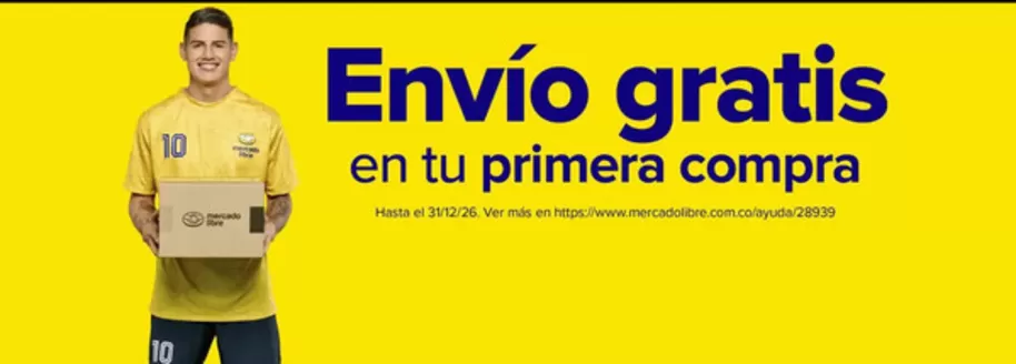 Catálogo Mercado Libre | Envio Gratis en tu primera Compra | 2026-04-03T00:00:00.000Z - 2026-12-31T00:00:00.000Z