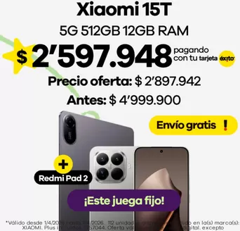 Catálogo Éxito en Apartadó | Descubre ofertas atractivas | 2026-04-01T00:00:00.000Z - 2026-04-07T00:00:00.000Z