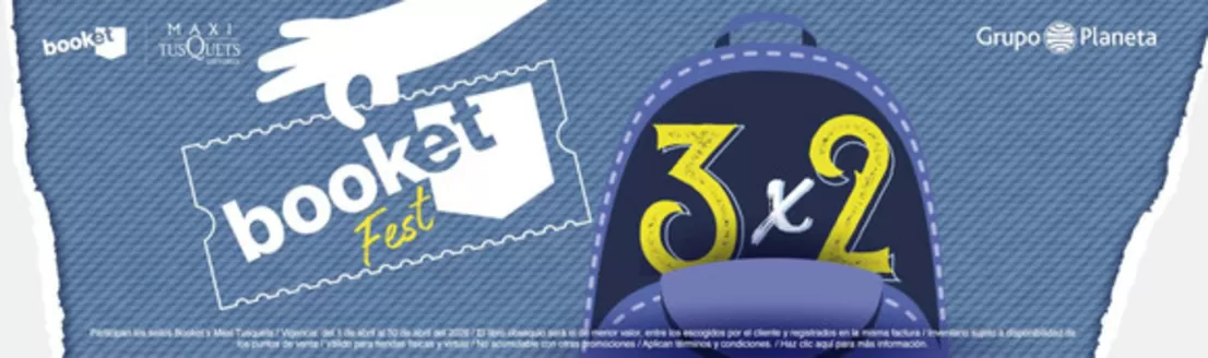 Catálogo Librería Nacional en Pamplona | Booket Fest 3X2, Infantil Fest 20% DTO | 2026-04-07T00:00:00.000Z - 2026-04-30T00:00:00.000Z