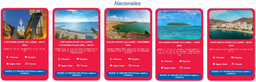 Catálogo Hoturis Viajes en Sincelejo | Precio Especial | 2026-04-08T00:00:00.000Z - 2026-04-30T00:00:00.000Z