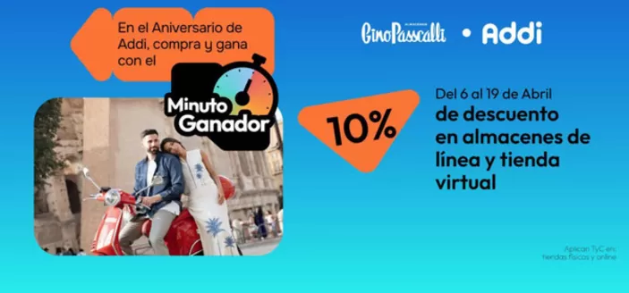 Catálogo Gino Passcalli | 10% OFF con Addi | 2026-04-09T00:00:00.000Z - 2026-05-19T00:00:00.000Z