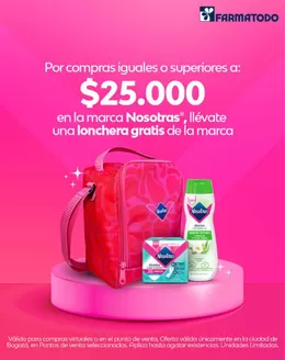 Catálogo FarmaTodo en Bogotá | Por compras iguales o superiores a $25.000 llevate una lonchera Gratis | 2026-04-14T00:00:00.000Z - 2026-05-03T00:00:00.000Z