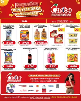 Catálogo Caribe Supermercados en Aguazul | Grandes descuentos en productos seleccionados | 2026-04-15T00:00:00.000Z - 2026-04-19T00:00:00.000Z